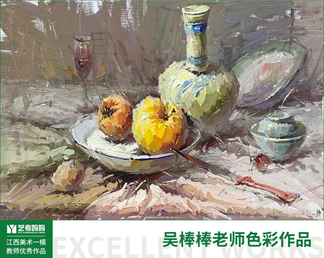 图片[43]-教师优秀作品展 ‖ 2024届江西美术生一模考题示范画-365艺考网